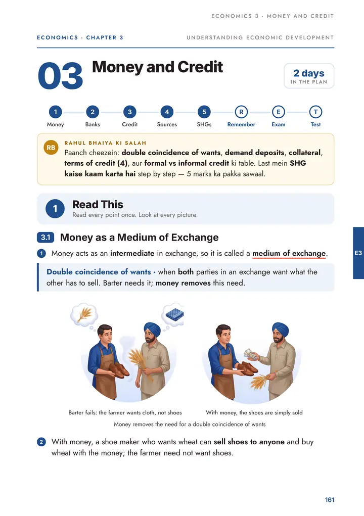 Economics: Money and Credit