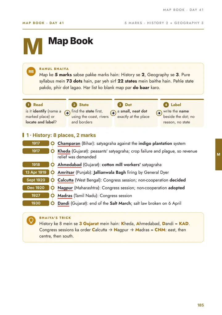 Map Book: every map item